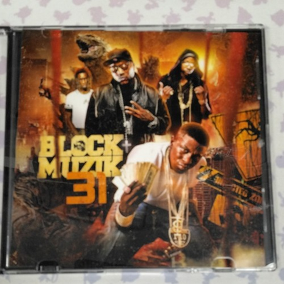 #ad rich gang block muzik 31 rap amp; hip hop english cd silver jewel case rare cd $29.99