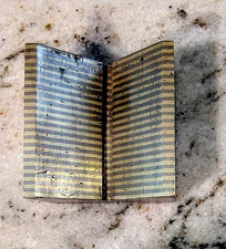 VINTAGE MAGNETIC TRANSFER V- BLOCK 2-1/2"