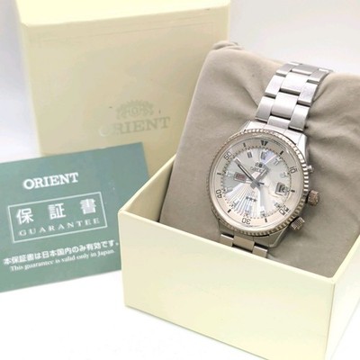ORIENT King Master EM00-C3 Automatic 21J Silver Dial Watch Box Papers JDM