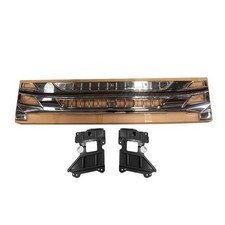 Bright Radiator Grille Chrome For ISUZU NPR NPR-HD NQR NRR 5.2L 6.0L 6.6L 201...