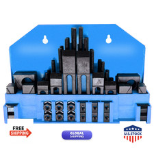 Hfs R Hold Down Clamp Clamping Set Kit For Bridgeport Mill 1/2 Slot 3/8 -