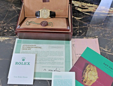 A COLLECTORS CONDITION! FULL SET VINTAGE 1971 ROLEX DAY DATE R. 1803 IN 18K GOLD