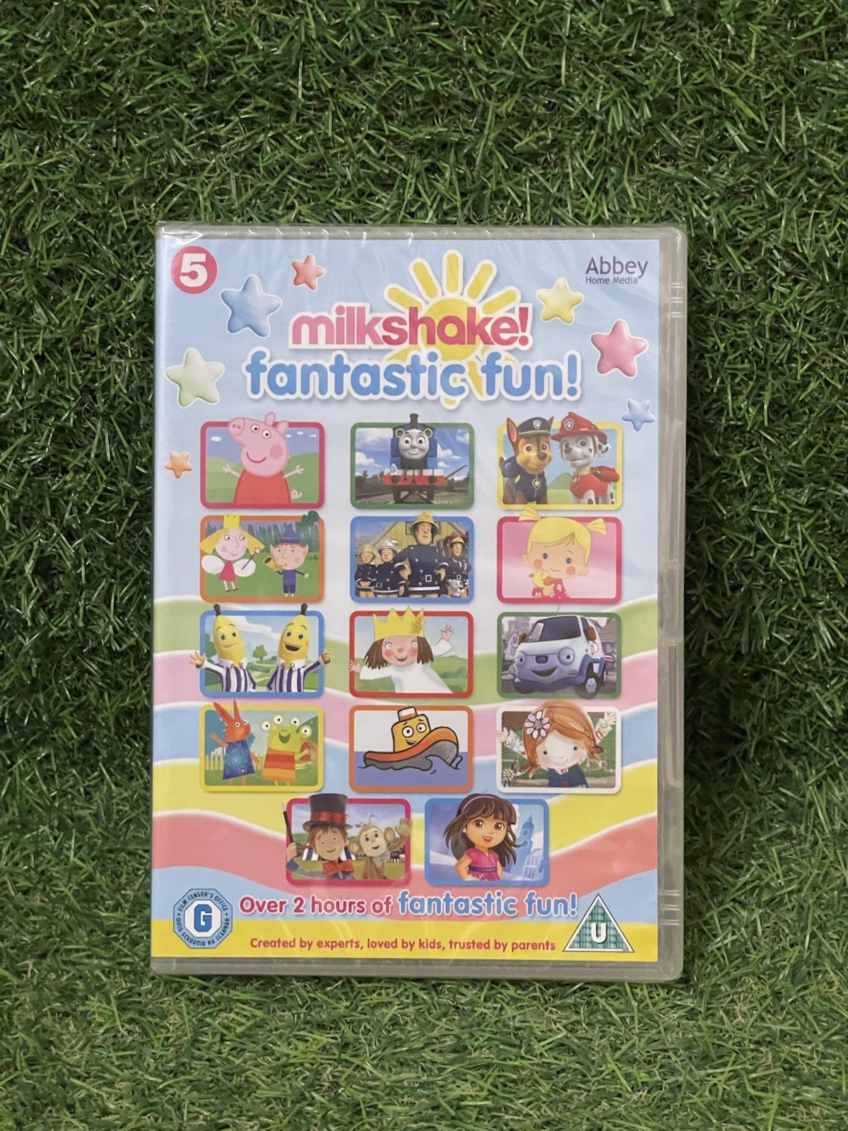 Milkshake Fantastic Fun DVD Thomas Peppa Bananas Fireman Sam Children’s Kids New