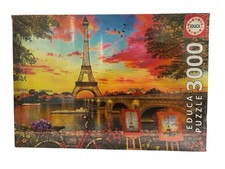 NEW Educa 3000 Piece Jigsaw Puzzle Sunset in Paris 17675 NIB