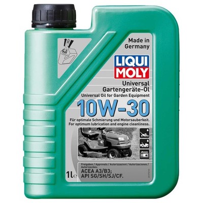 Universal Gartengeräte Öl 10W-30 Rasenmäher Motoröl 4-Takt LIQUI MOLY 1 Liter