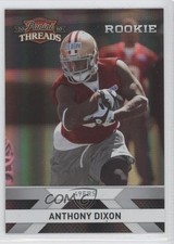 2010 Panini Threads Rookie Silver Century Proof 157/250 Anthony Dixon #206 00ah