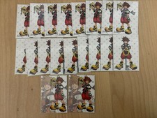 Kingdom Hearts Sora Art Card Set Normal  Premium Bundle Collection