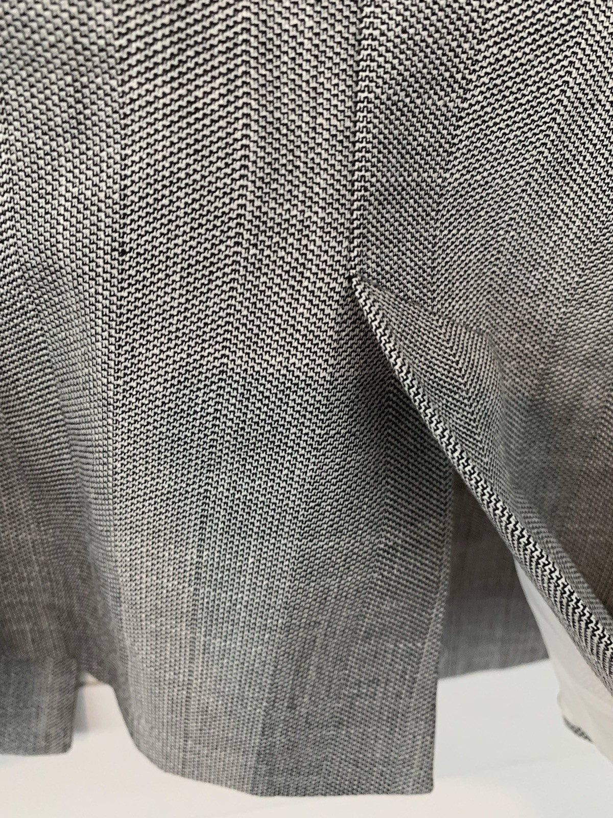 Zara Basic Collection Herringbone Blazer Size XS … - image 11