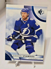 2023-24 SP Hockey Steven Stamkos #84 Blue Parallel Tampa Bay Lightning