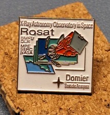 NASA ROSAT X-RAY ASTROOMY OBSERVATORY IN SPACE LAPEL PIN
