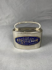 The People’s National Bank Los Angeles, California - The Portable Safe Coin Bank