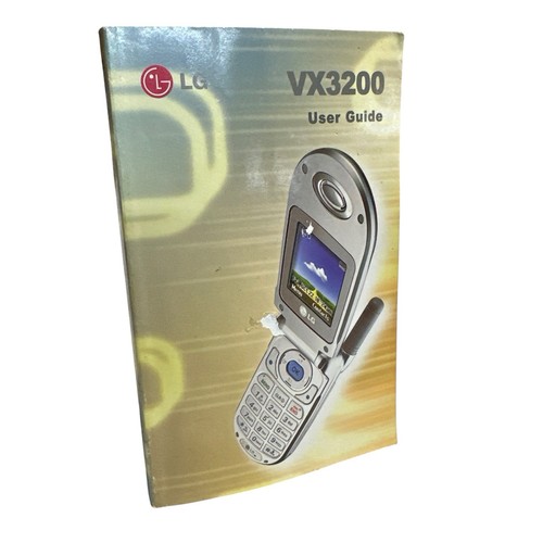 LG Vx3200 Phone Manual MMBB0131601