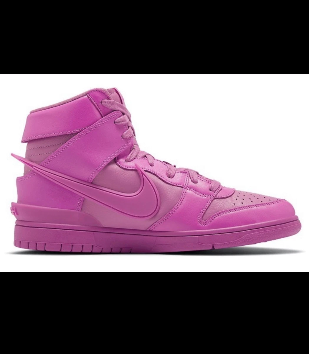 Preços baixos em Nike AMBUSH x Dunk 'Cosmic Fuchsia' High Pink | eBay