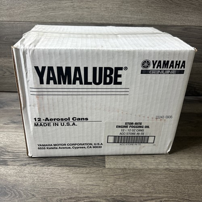 #ad #ad Yamaha Outboard Marine Yamalube Store Rite Engine Fogging Oil 12 Pack $101.96