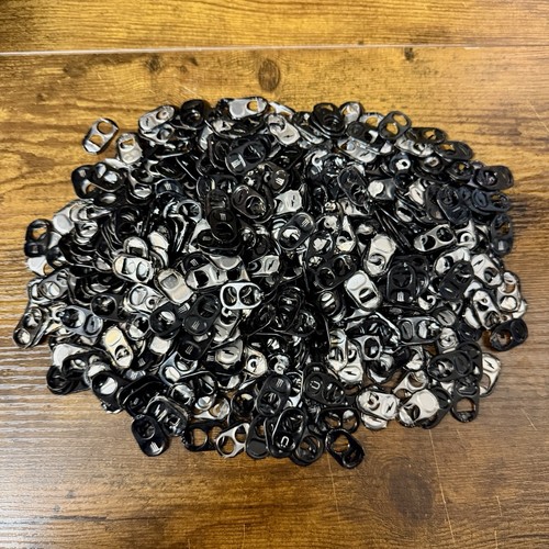 Lot of 600+ Black Monster Energy + Soda Beer Aluminum Can Tabs Pop Tops