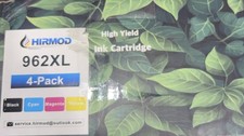 962XL Ink Cartridges for HP 962 OfficeJet Pro 9010, 9015, 9018, 9020, 9025 4PK