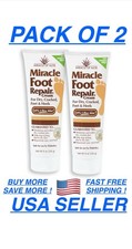Miracle Foot Repair Cream For Dry Cracked Feet 8 Oz Each PACK Of 2 