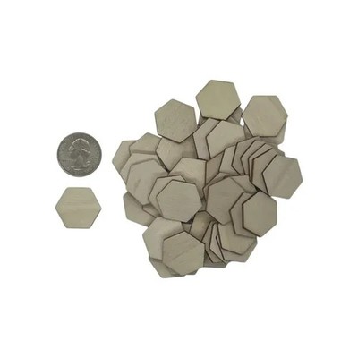 Unfinished Wood Hexagons Bulk Craft SETS Birch Wood Blanks Multiple Sizes