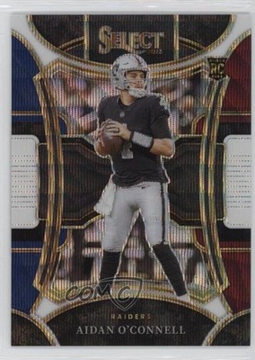 2023 Select Suite Level Tri-Color Prizm /149 Aidan O'Connell #450 Rookie RC 1cw4