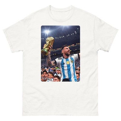 T-shirt Lionel Messi Coupe du Monde | Messi Argentine champion | Football