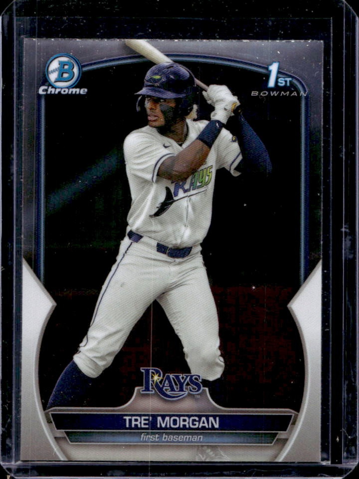 2023 Bowman Draft Tre Morgan Chrome 1st Prospect #BDC-199 Rays