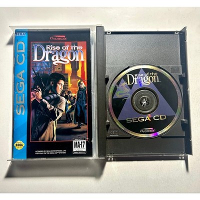 Rise of the Dragon (Sega CD) Works Complete CIB Nice Shape!
