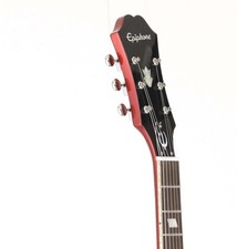 Epiphone Riviera Custom P93 Semi-Hollow Electric Guitar Red Pearl Used B+