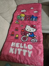 HELLO KITTY TREES MOUSE KIDS SLEEPING BAG CAM...