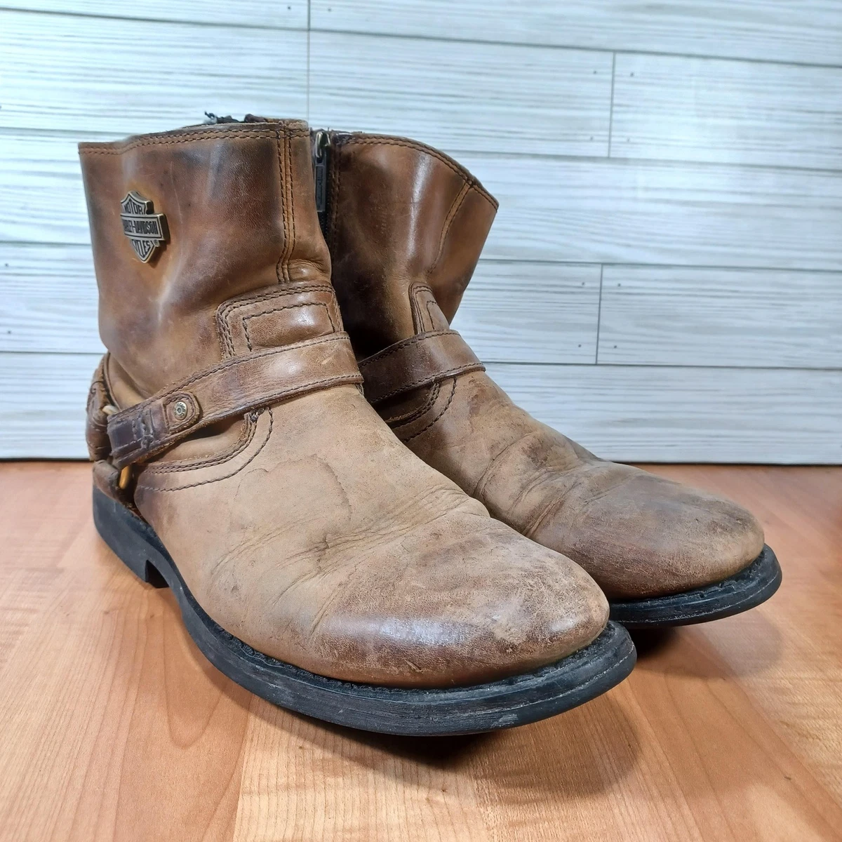 Harley-Davidson Brown Zip Boots for Men for Sale | Shop New & Used