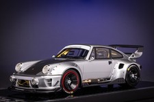 Porsche 911 964 Carrera RWB Modified (Silver) [MCM] 1/18 scale