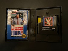 John Madden Football '93 (Sega Genesis, 1993) CIB