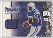 2001 Leaf Rookies & Stars Freshman Orientation Reggie Wayne #FO21 9u7