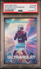 2023 PANINI SPECTRA ULTRAVIOLET ANTHONY RICHARDSON PSA 10