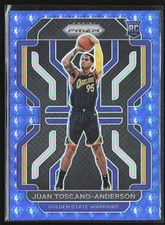 Juan Toscano-Anderson 2021-22 Panini Prizm NBA 75th Anniversary RC #295 Golden