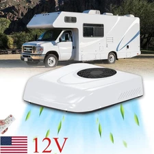 Treeligo DC12V Universal Auto Electirc RV Rooftop Parking Air Conditioner