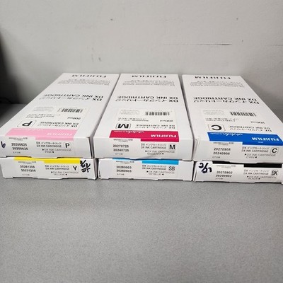 Fujifilm DX VIVIDIA Ink Cartridge 200ml - Full Set of 6 Colors - New Sealed