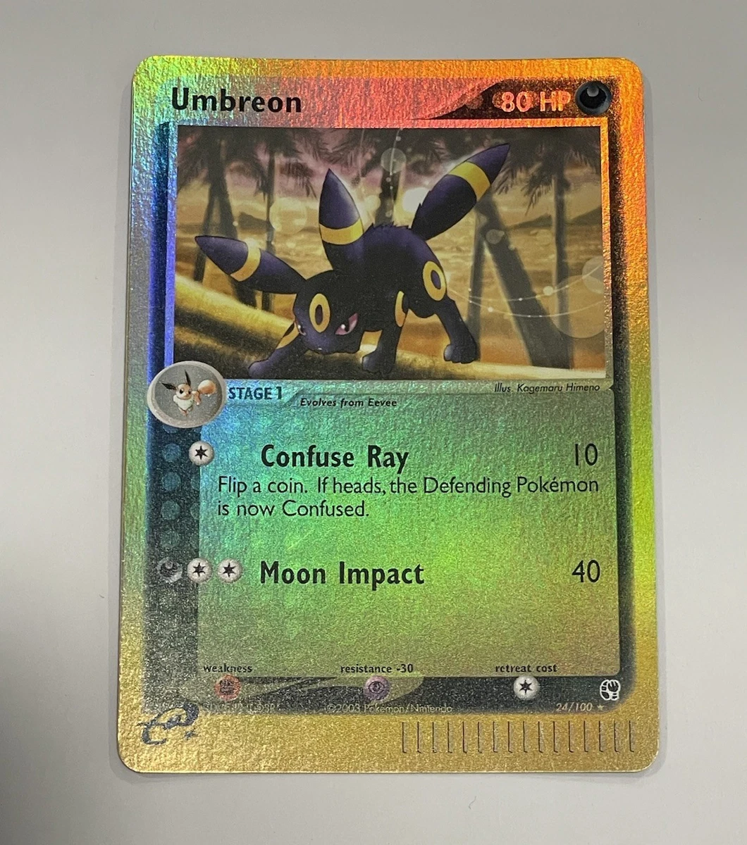 Umbreon Pokémon TCG Rare Individual Collectible Card Game Cards
