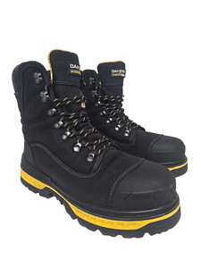Dakota Men\'s 6300 6 inch Composite Toe Waterproof Work Boot Black Yellow 10.5M Dakota | Shoes | Dakota Tarantula Mens Waterproof Leather  main image 3