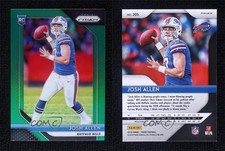 2018 Panini Prizm Rookie Green Prizm Josh Allen #205 Rookie RC