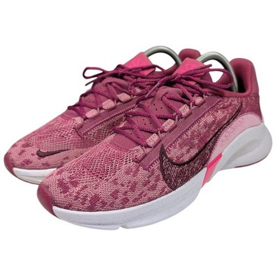 Nike SuperRep Go 3 HIIT Damen-Trainingsschuhe Fitnessstudio UK 8,5 pink lila Training