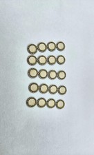 20x Kanaldeckel H0 für 1:87 Diorama & Anlage...