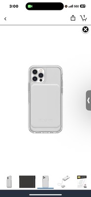 OtterBox Wireless Power Bank for MagSafe Portable Magnetic 3k mAh (7.5w) White