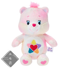Care Bears True Heart Bear Plush 19cm Pink Rainbow Star PLAZA Limited