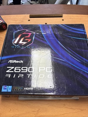 NOT WORKING'' ASRock Z690 PG Riptide LGA 1700 Intel DDR4 ATX