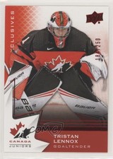 2020 Upper Deck Team Canada Juniors Hlinka Exclusives 184/250 Tristan Lennox y0i