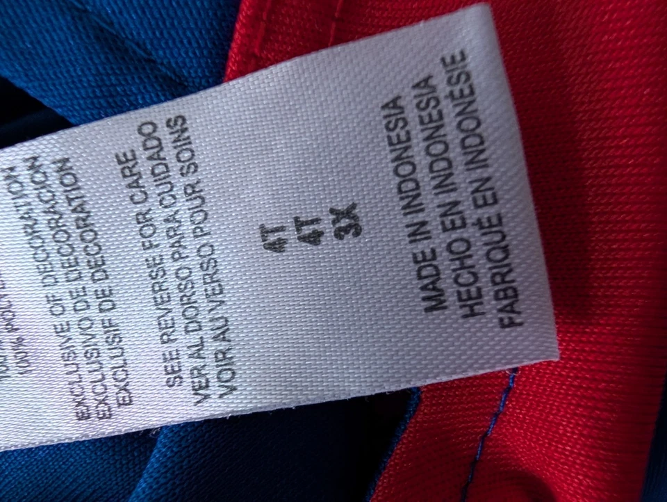 Ropa del equipo Buffalo Bills NFL animadora para niños - Conjunto de vestido e parte inferior - talla 4T Foto 4 de 4