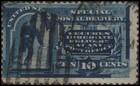 US #E2 Used — photo 2