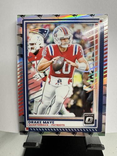 Drake Maye [Team Logo] #47 2025 Panini Donruss Optic card