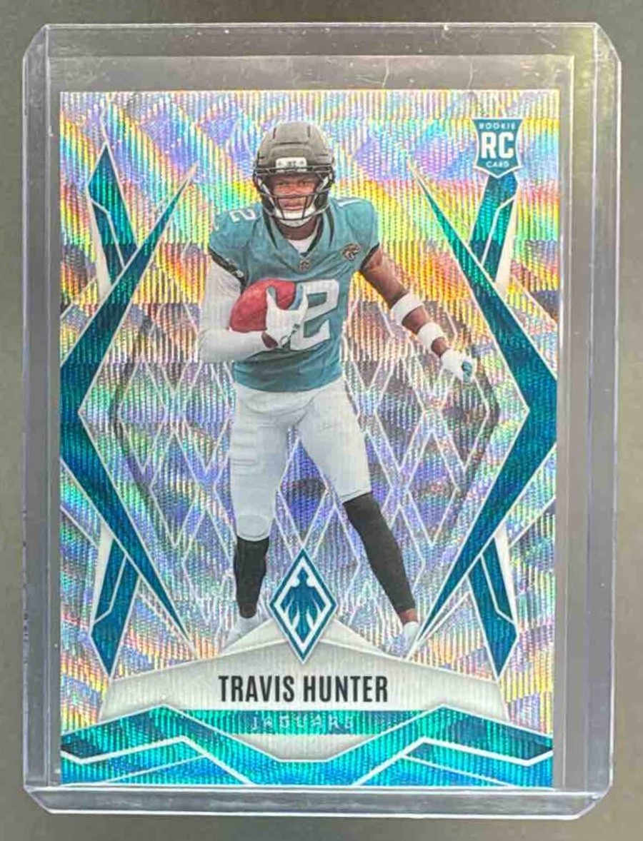 Travis Hunter 2025 Panini Phoenix #157 Wave Rookie RC /199