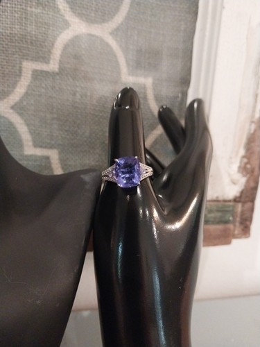 Cambia colore fluorite multi gemma RoyalOcean Rng/Rhod/Slvr, 6,85 TCW/taglia 10 - Foto 14 di 23